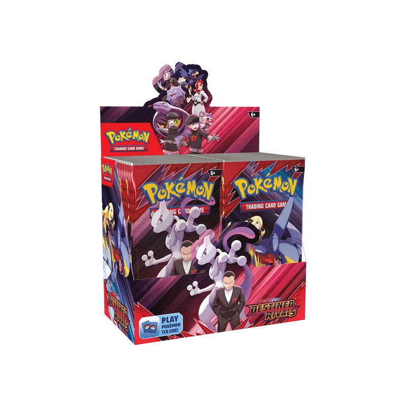 Pokemon TCG: Destined Rivals - Booster Display Scarlet & Violet (EN)